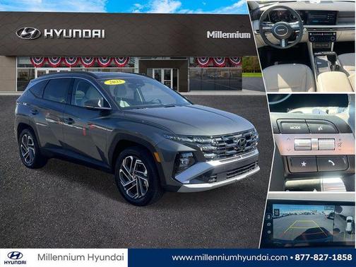 Gray 2025 Hyundai TUCSON Hybrid Limited