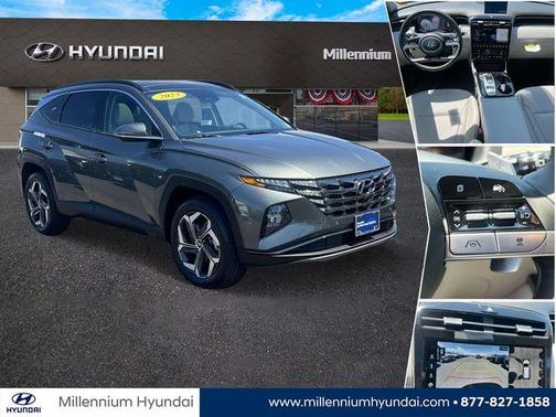 Gray 2023 Hyundai TUCSON Limited
