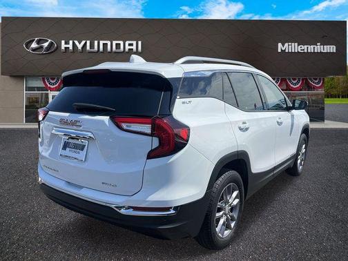 Summit White 2023 GMC Terrain SLT