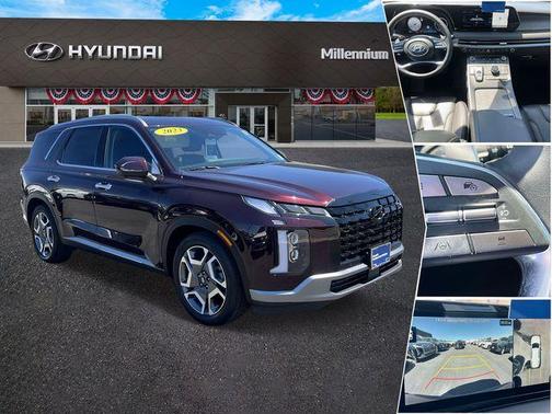 Burgundy 2023 Hyundai PALISADE Limited