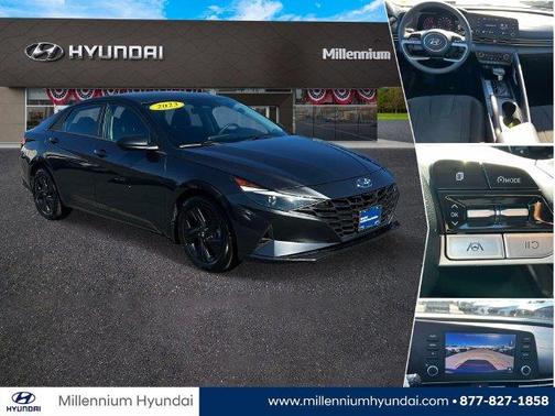 Gray 2023 Hyundai ELANTRA SEL