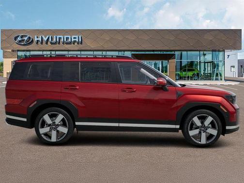 Red 2026 Hyundai SANTA FE Limited