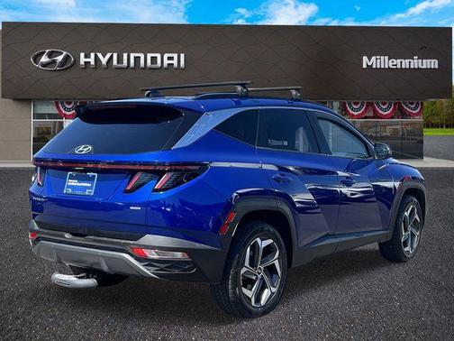 Intense Blue 2022 Hyundai TUCSON Limited