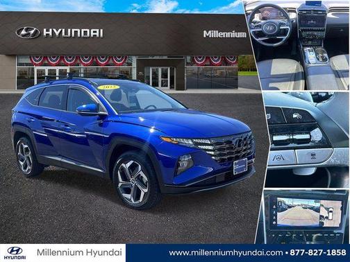 Intense Blue 2022 Hyundai TUCSON Limited