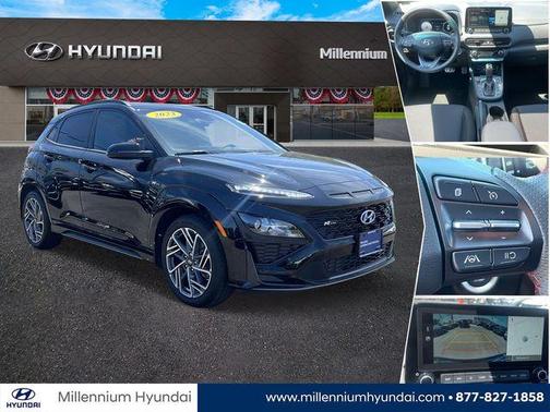 Black 2023 Hyundai KONA N Line