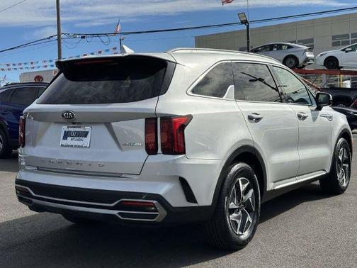 Silky Silver 2021 Kia Sorento Hybrid EX