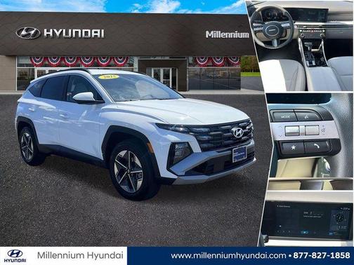 White Pearl 2025 Hyundai TUCSON SEL