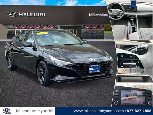 Onyx Black 2023 Hyundai ELANTRA SEL