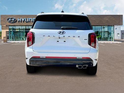 White 2025 Hyundai PALISADE Calligraphy Night Edition