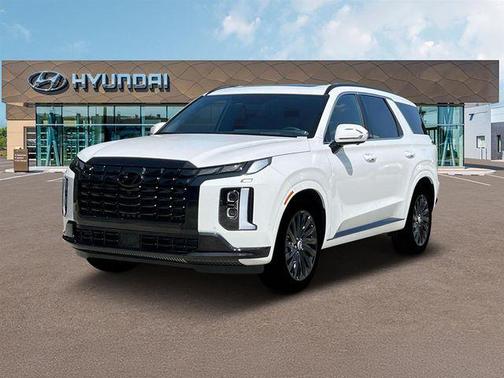 White 2025 Hyundai PALISADE Calligraphy Night Edition