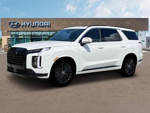 White 2025 Hyundai PALISADE Calligraphy Night Edition