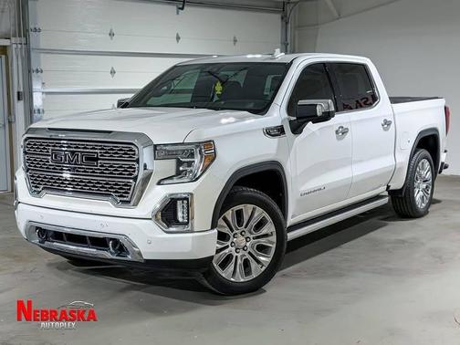 White Frost Tri-Coat 2021 GMC Sierra 1500 Denali