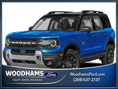 VELOCITY BLUE METALLIC 2025 Ford Bronco Sport BADLANDS