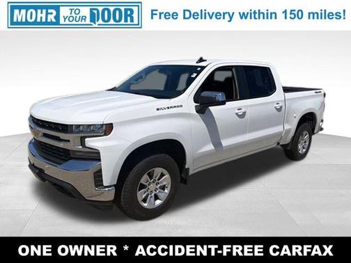 Summit White 2021 Chevrolet Silverado 1500 LT