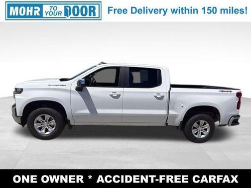 Summit White 2021 Chevrolet Silverado 1500 LT