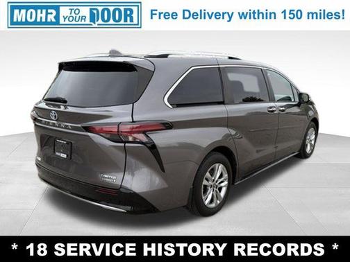 Predawn Gray Mica 2022 Toyota Sienna Limited