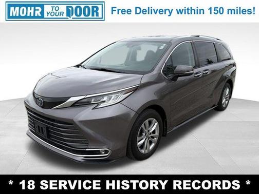 Predawn Gray Mica 2022 Toyota Sienna Limited