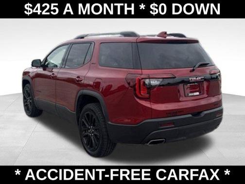 Volcanic Red 2023 GMC Acadia SLT