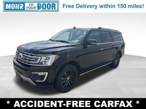 Agate Black Metallic 2019 Ford Expedition Max Limited
