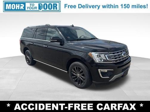 Agate Black Metallic 2019 Ford Expedition Max Limited