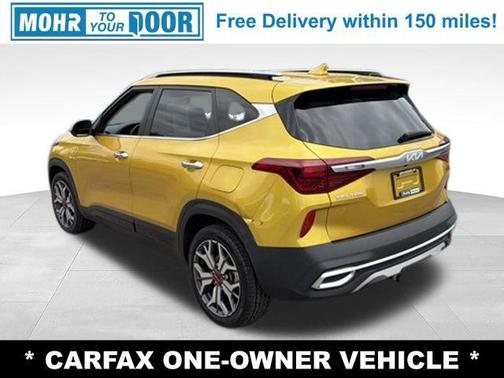 Yellow 2023 Kia Seltos SX
