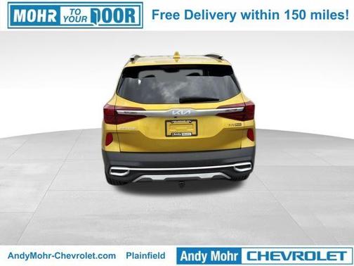 Yellow 2023 Kia Seltos SX
