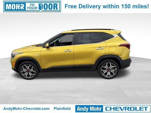 Yellow 2023 Kia Seltos SX