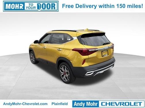Yellow 2023 Kia Seltos SX