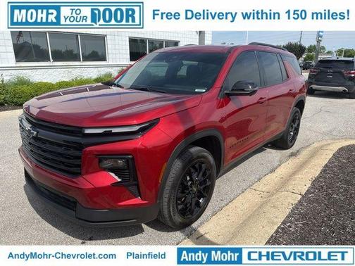 Radiant Red 2025 Chevrolet Traverse LT