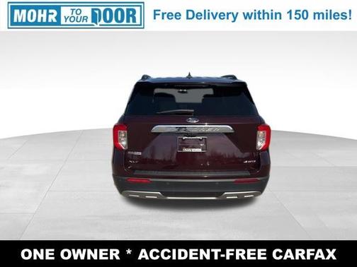 Jewel Red Metallic 2023 Ford Explorer XLT