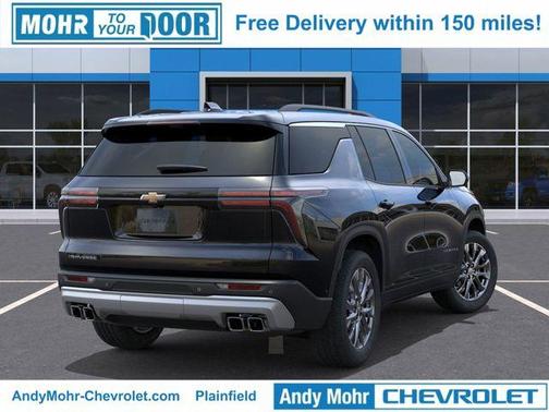 Black Metallic 2026 Chevrolet Traverse LT