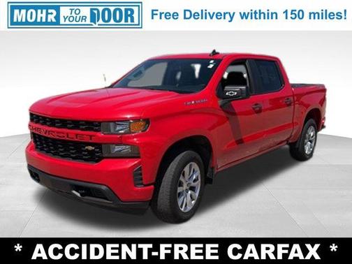 Red 2020 Chevrolet Silverado 1500 Custom