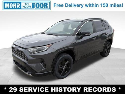 Magnetic Gray Metallic 2021 Toyota RAV4 Hybrid XSE