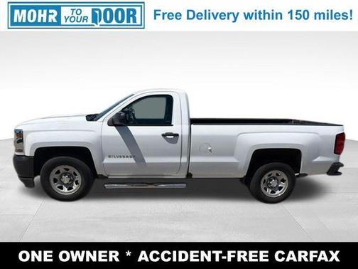 Summit White 2017 Chevrolet Silverado 1500 WT