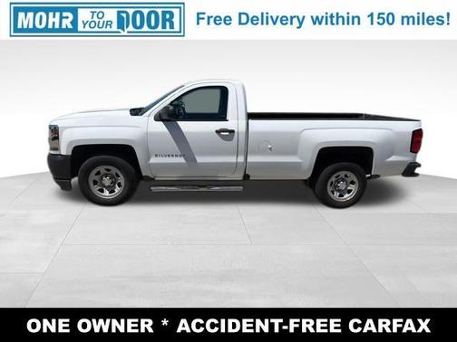 Summit White 2017 Chevrolet Silverado 1500 WT