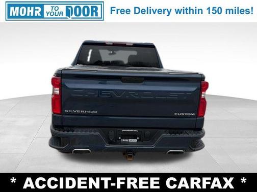 Northsky Blue Metallic 2020 Chevrolet Silverado 1500 Custom