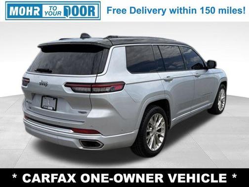 Silver 2021 Jeep Grand Cherokee L Summit