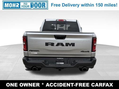 Billet Silver Metallic 2025 RAM 1500 Rebel