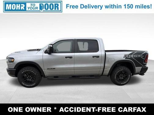 Billet Silver Metallic 2025 RAM 1500 Rebel