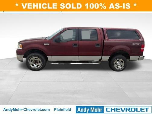 Dark Toreador Red Clearcoat Metallic 2005 Ford F-150 XLT SuperCrew