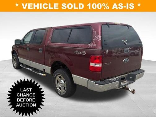 Dark Toreador Red Clearcoat Metallic 2005 Ford F-150 XLT SuperCrew