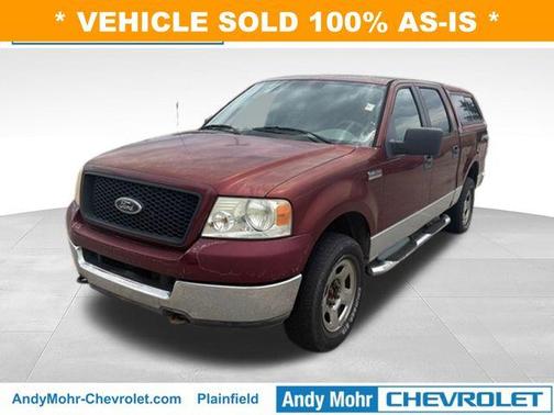 Dark Toreador Red Clearcoat Metallic 2005 Ford F-150 XLT SuperCrew