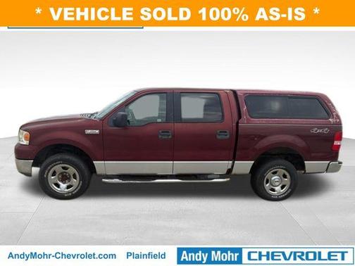 Dark Toreador Red Clearcoat Metallic 2005 Ford F-150 XLT SuperCrew