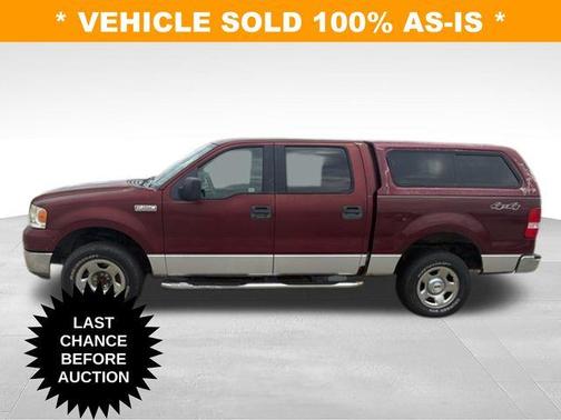 Dark Toreador Red Clearcoat Metallic 2005 Ford F-150 XLT SuperCrew