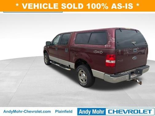 Dark Toreador Red Clearcoat Metallic 2005 Ford F-150 XLT SuperCrew