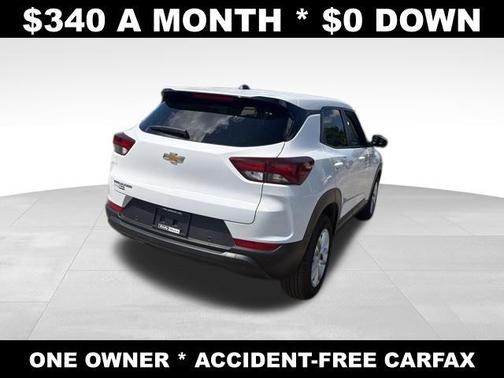 Summit White 2025 Chevrolet Trailblazer LS