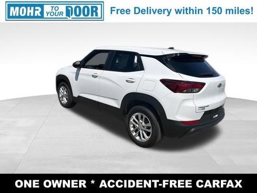 Summit White 2025 Chevrolet Trailblazer LS