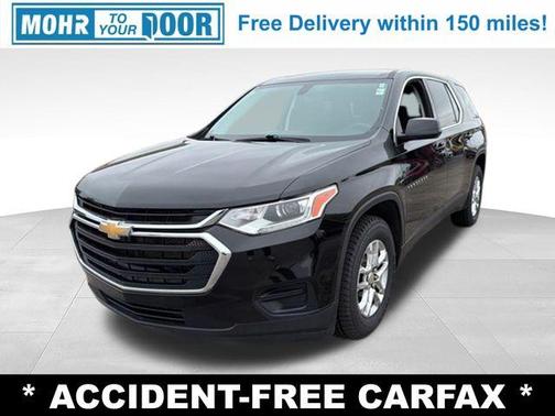 Mosaic Black Metallic 2020 Chevrolet Traverse LS