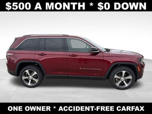 Velvet Red Pearlcoat 2023 Jeep Grand Cherokee Limited