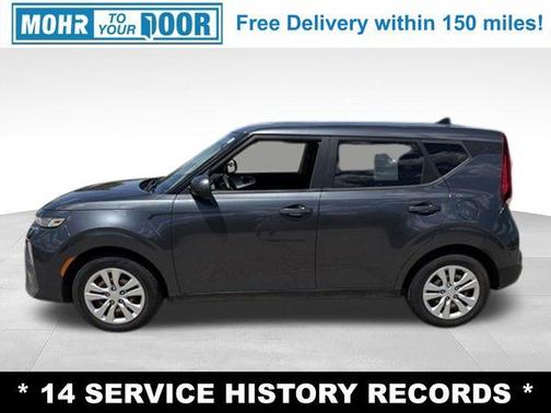 Gravity Gray 2021 Kia Soul LX